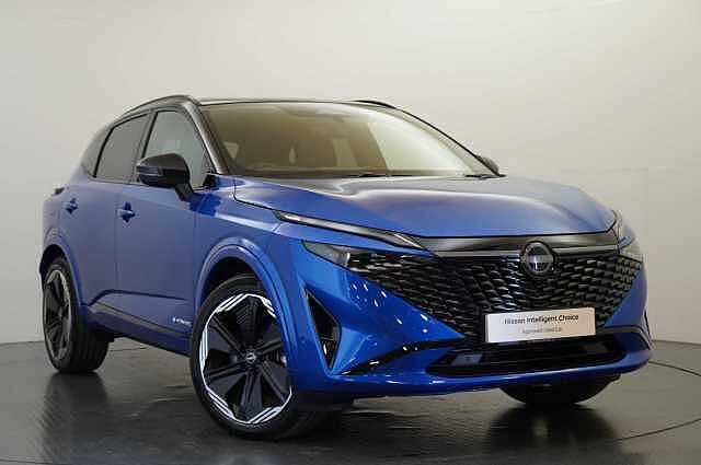 Nissan Qashqai 1.5 190 e-Power N-Design Auto with Glass Roof + Sat Nav and 360 Cameras